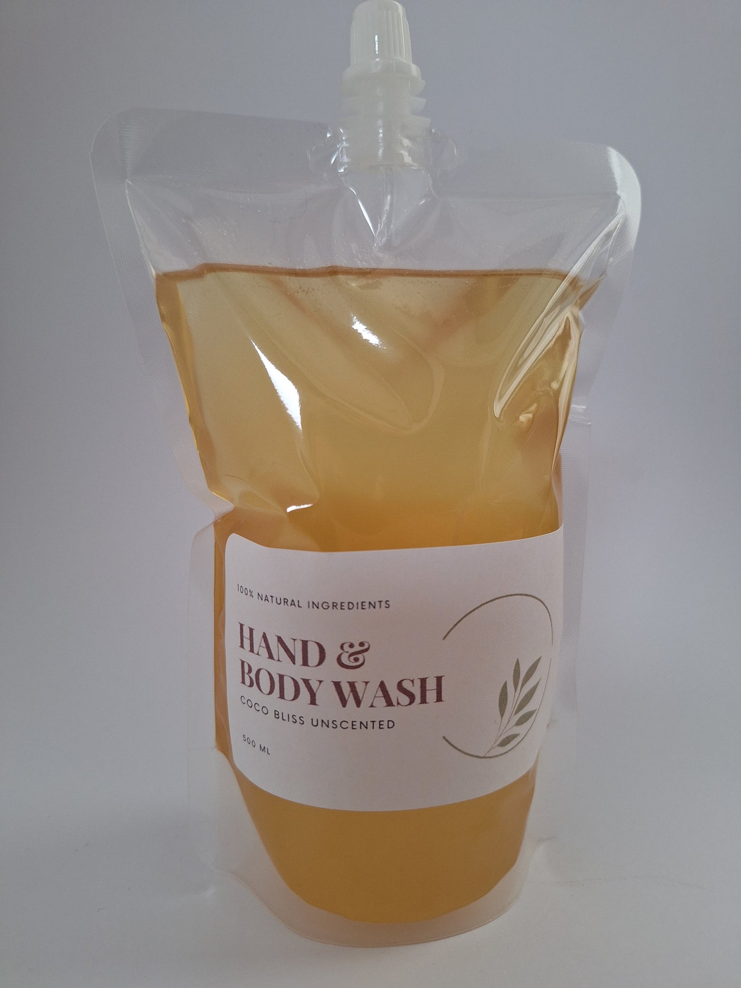 Hand and Body Wash - Unscented - 500ml